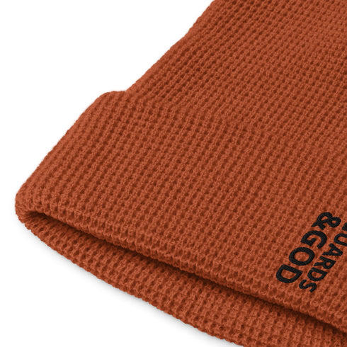 Guards &God Vertical Onyx Waffle Beanie